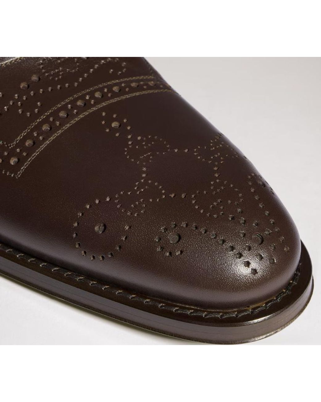 Gucci Brown Lace-Up Shoe for men