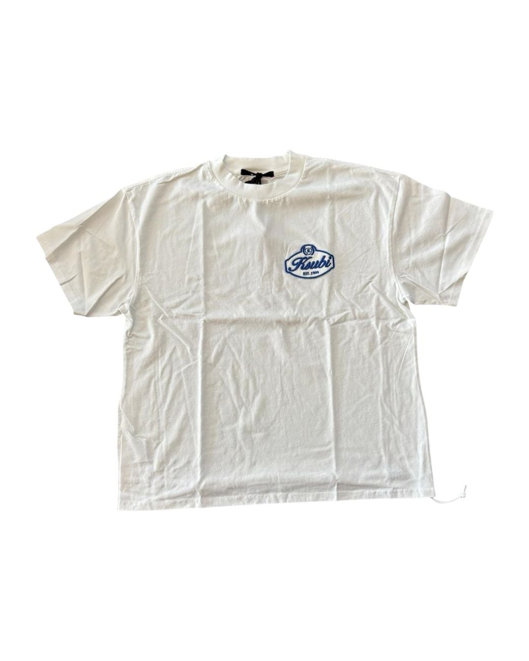 Ksubi White Logo Patch T-Shirt for men