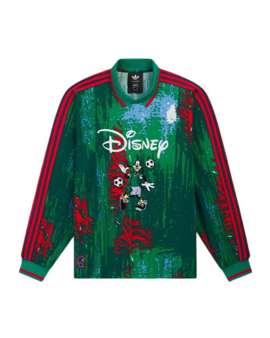 Adidas Green X Disney X Brain Dead Graphic-Print T-Shirt for men
