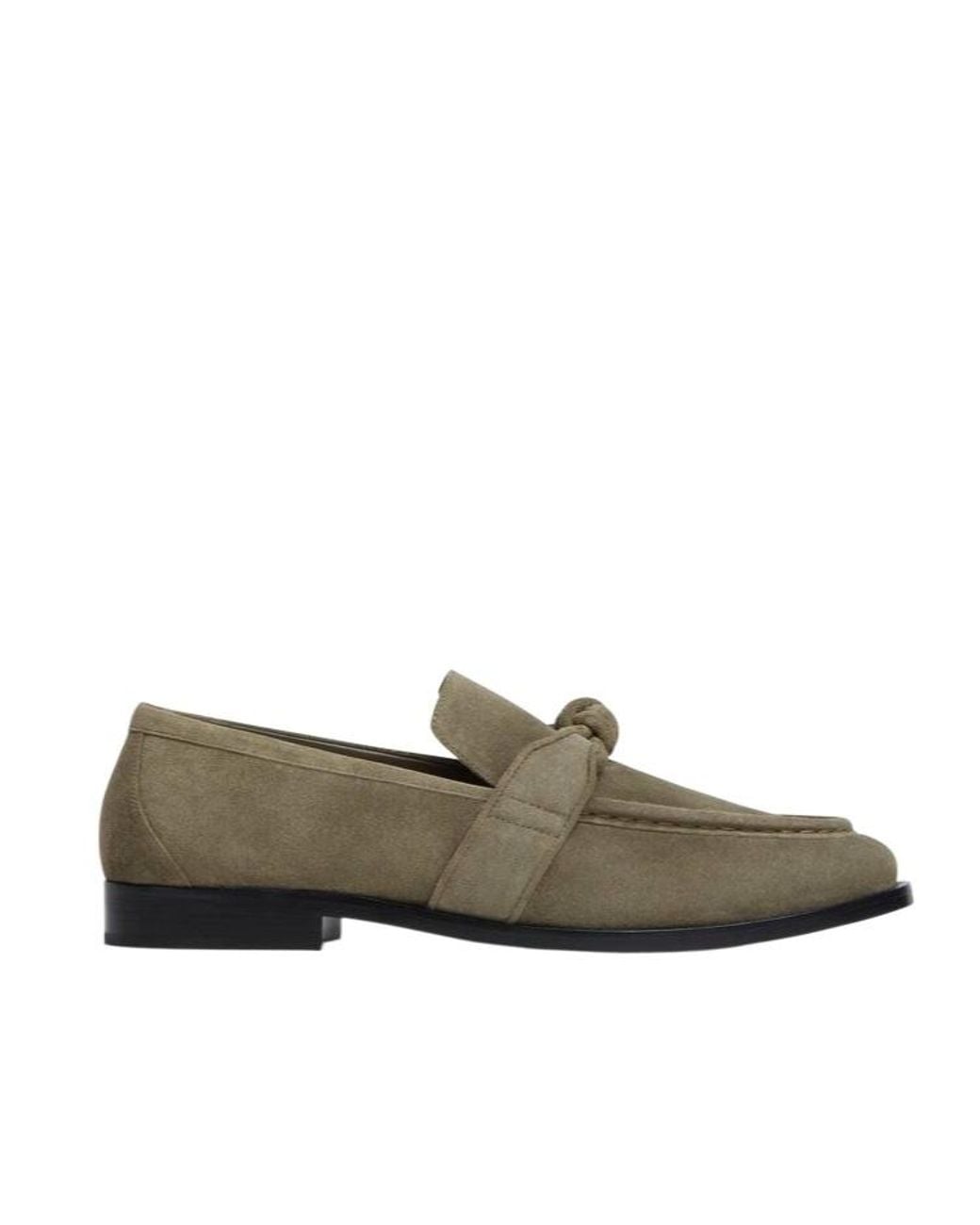 Bottega Veneta Green Astaire Loafers for men