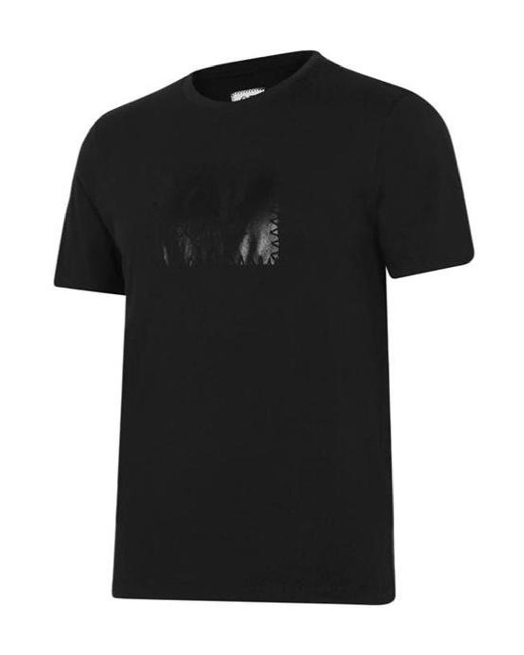 C P Company Blue Block Logo Regular Fit T-Shirt for men