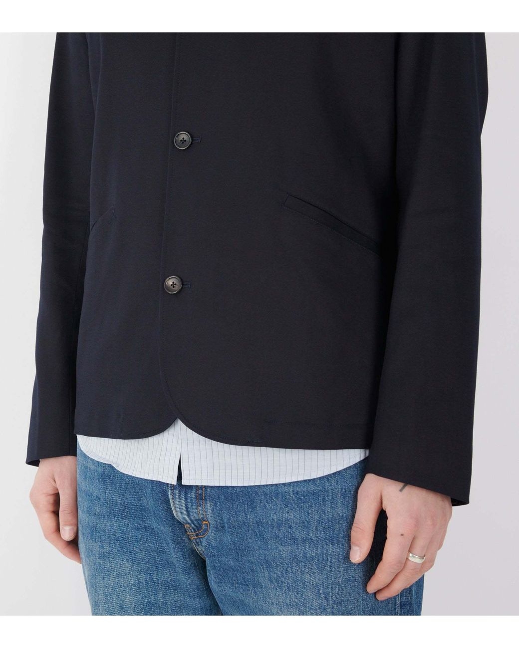 Paul Smith Blue Ps Paul Smith Single-Breasted Blazer for men