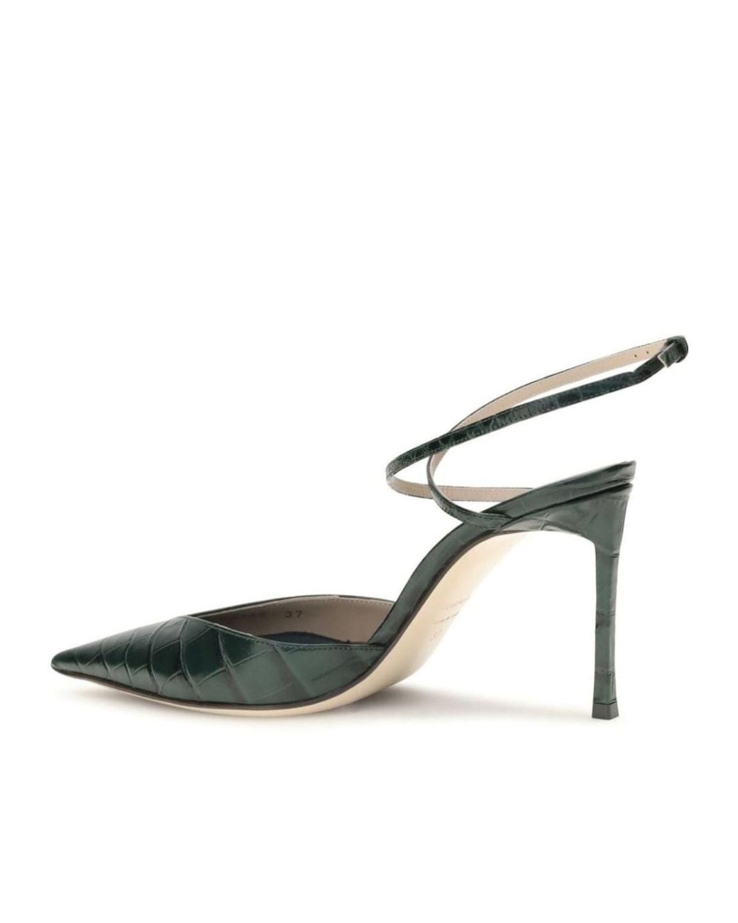 Tom Ford Metallic Pointed Toe Heeled Pumps