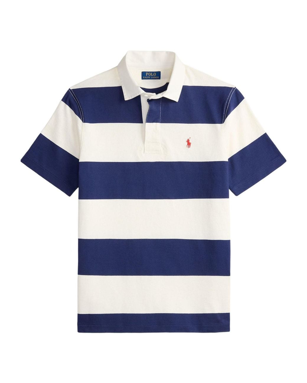 Polo Ralph Lauren Blue Classic Fit Rugby Polo for men