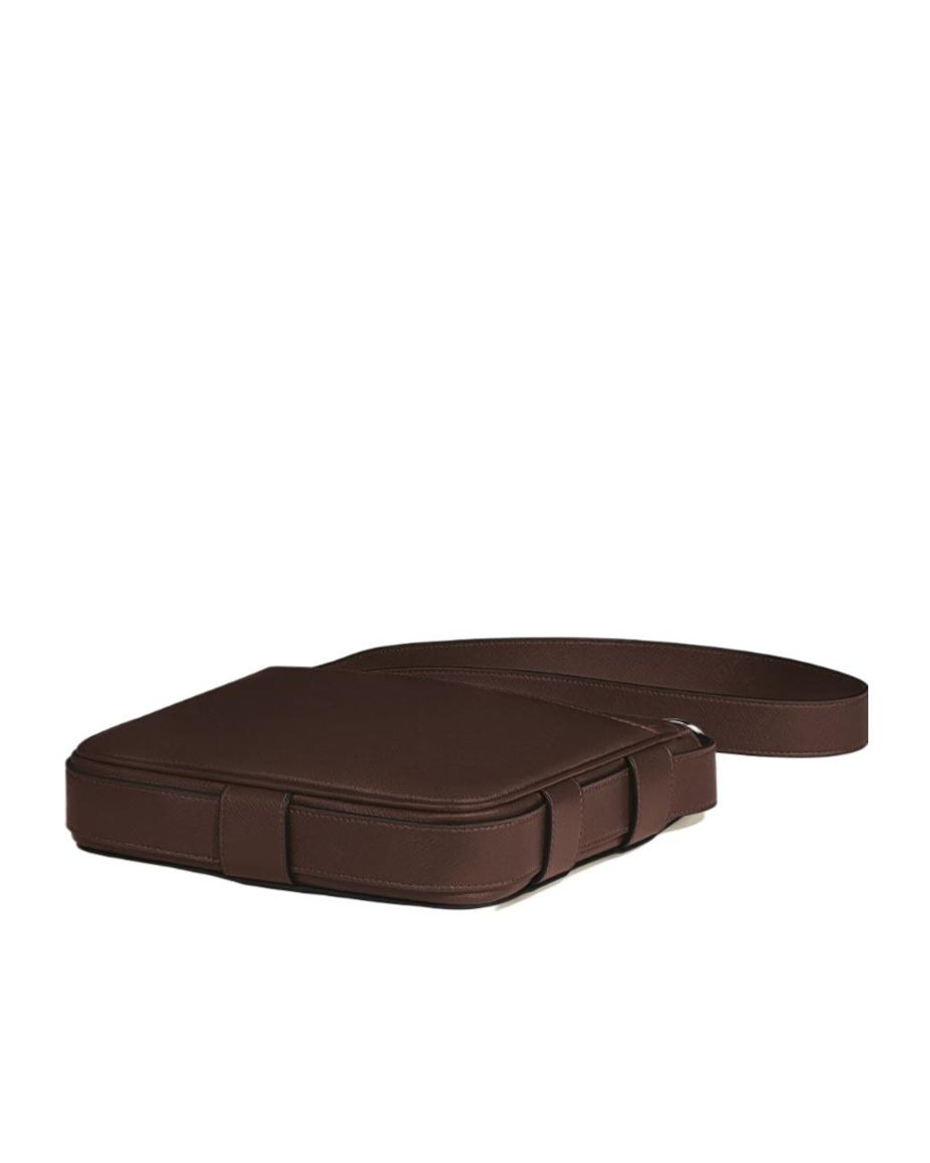 Montblanc Brown Vertical Belt Messenger Bag for men