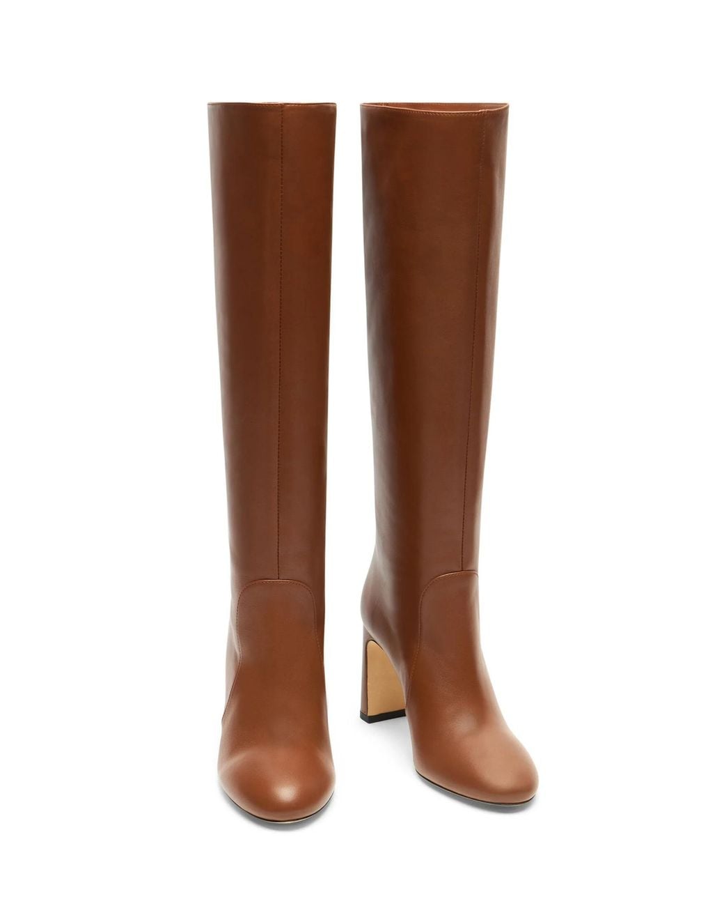 Stuart Weitzman Brown Babette Tubo Boot 85