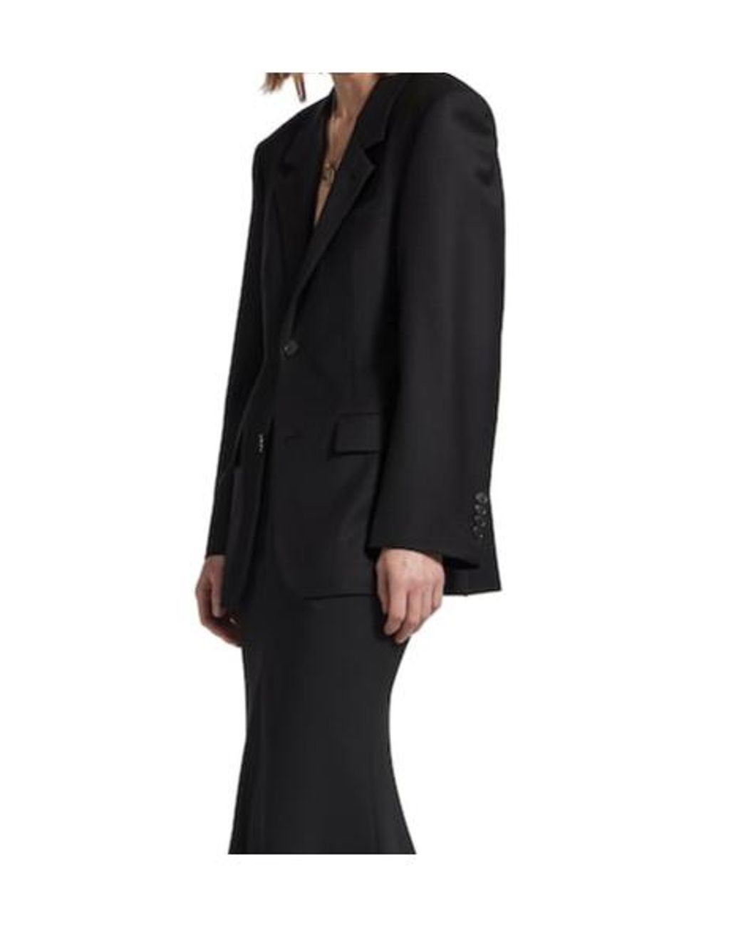 Balenciaga Black Sartorial Jacket "Standard"