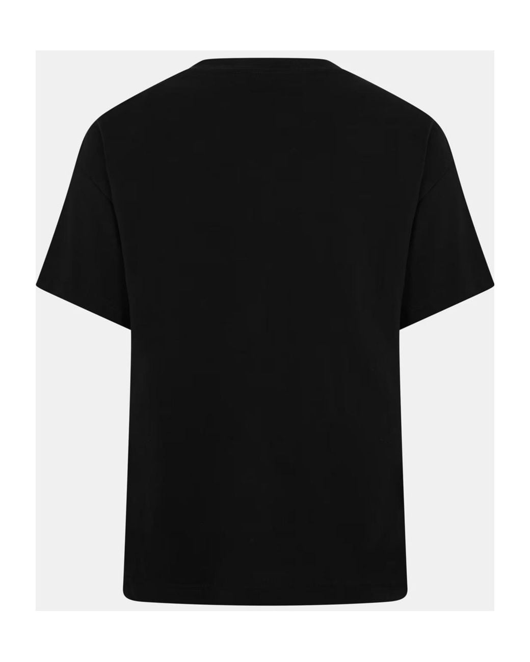 Palm Angels Black Logo Short-Sleeved T-Shirt for men