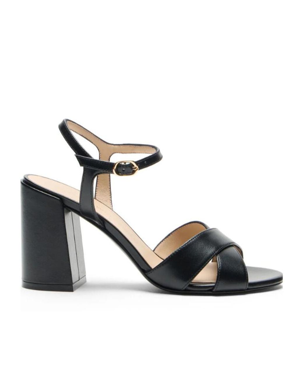 Stuart Weitzman Metallic Alyssa Block 85