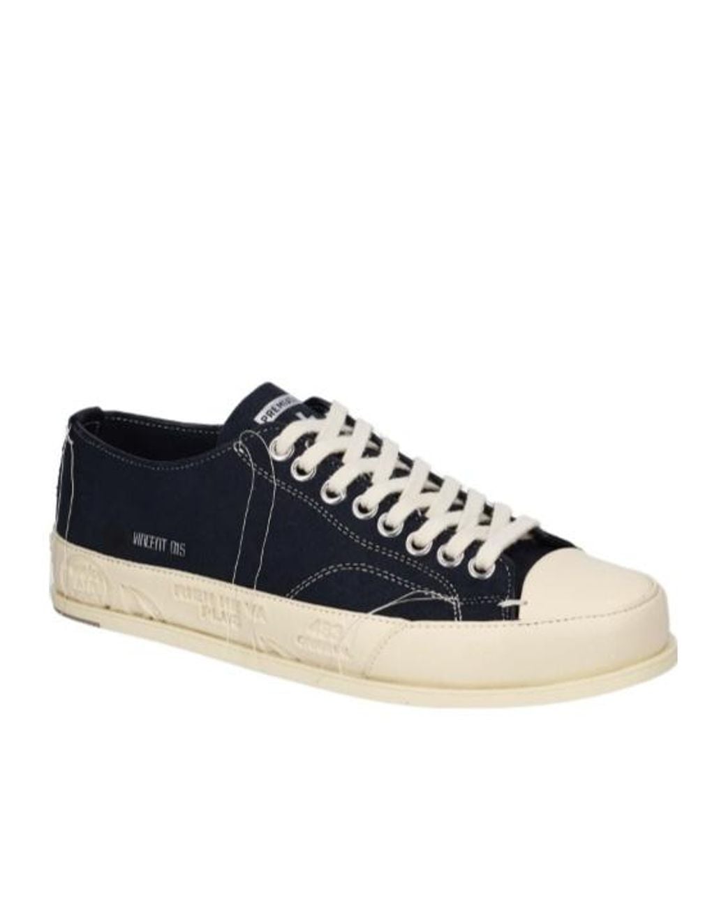 Premiata Blue Vince Low-Top Sneakers for men