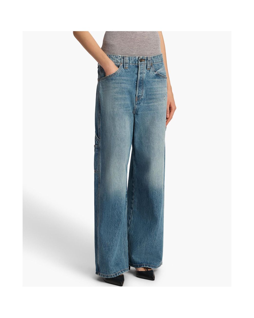 Khaite Blue Sowen Jean