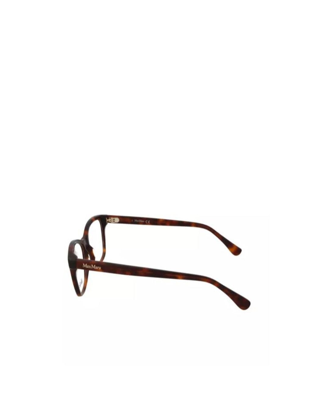 Max Mara White Cat-Eye Glasses