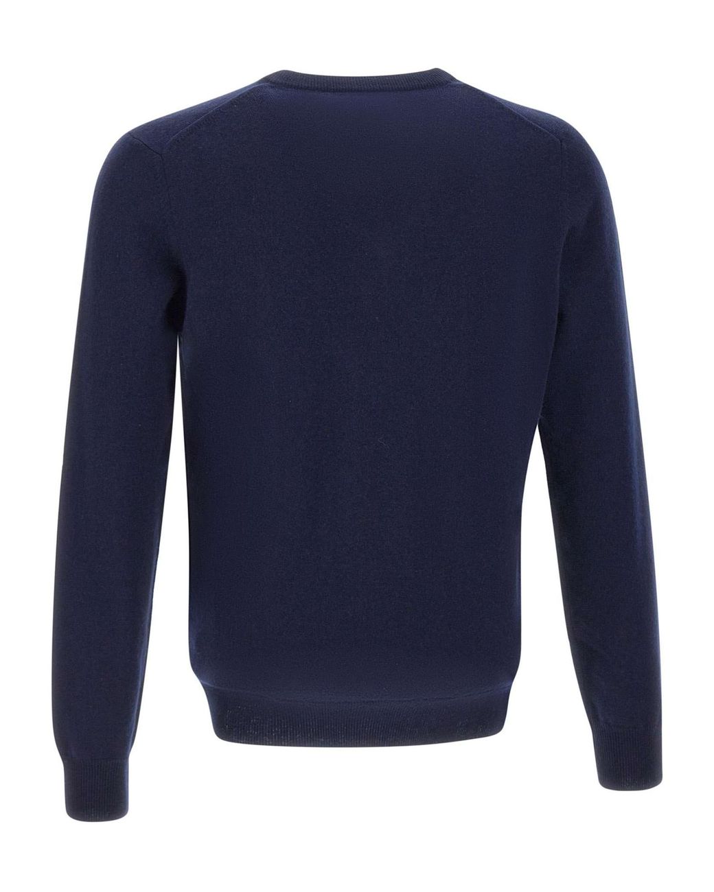 Kangra Cashmere Blue Long-Sleeved Sweater for men
