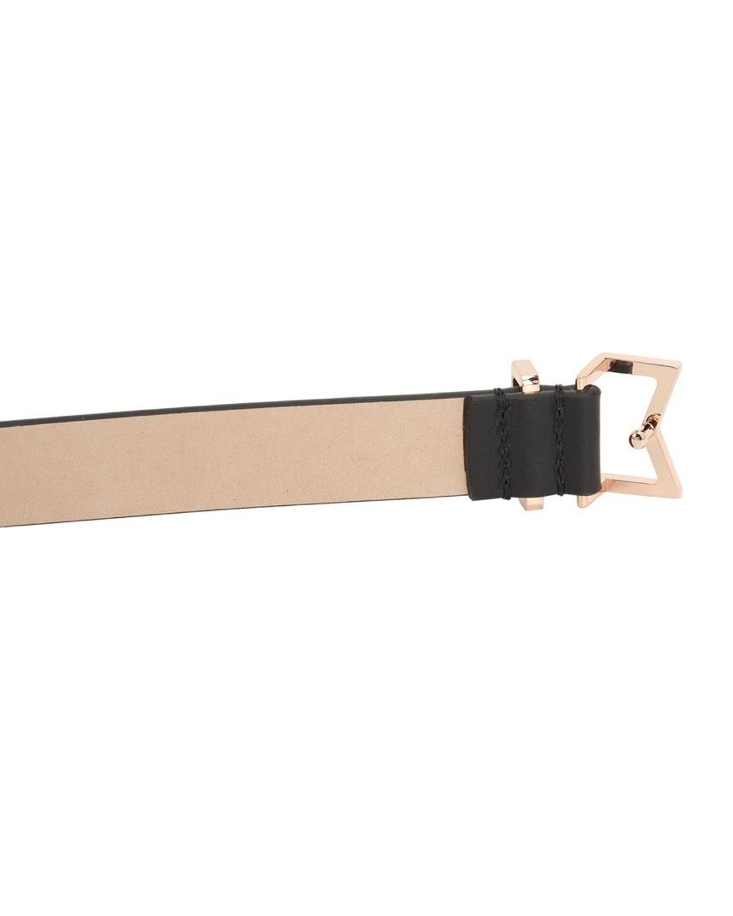 Max Mara White Logo Belt