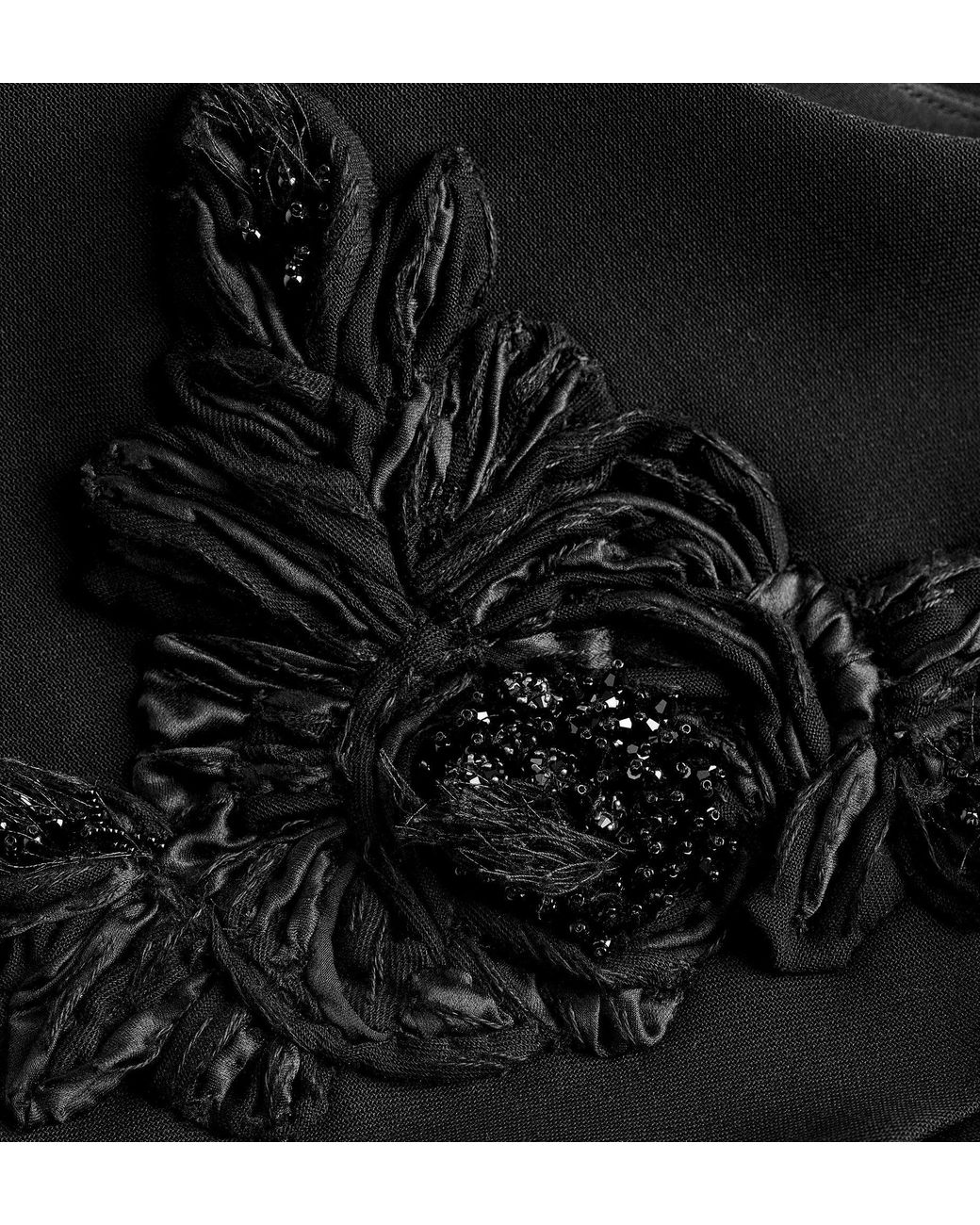 Dior Black Straight-Cut Short Dress