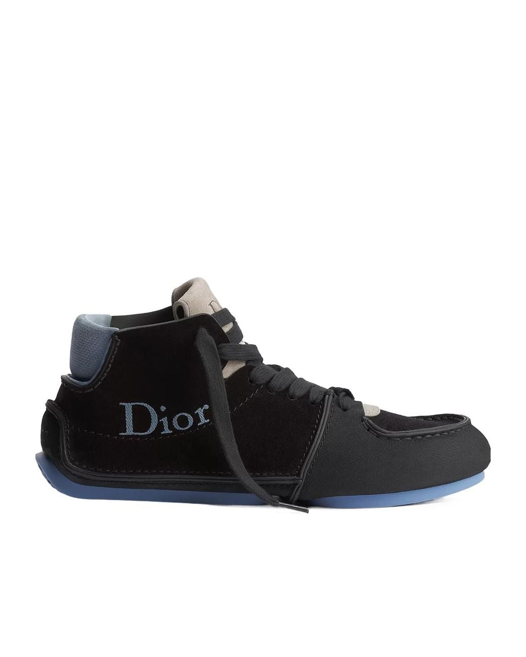 Dior Black Roadie Lace-Up Boot for men