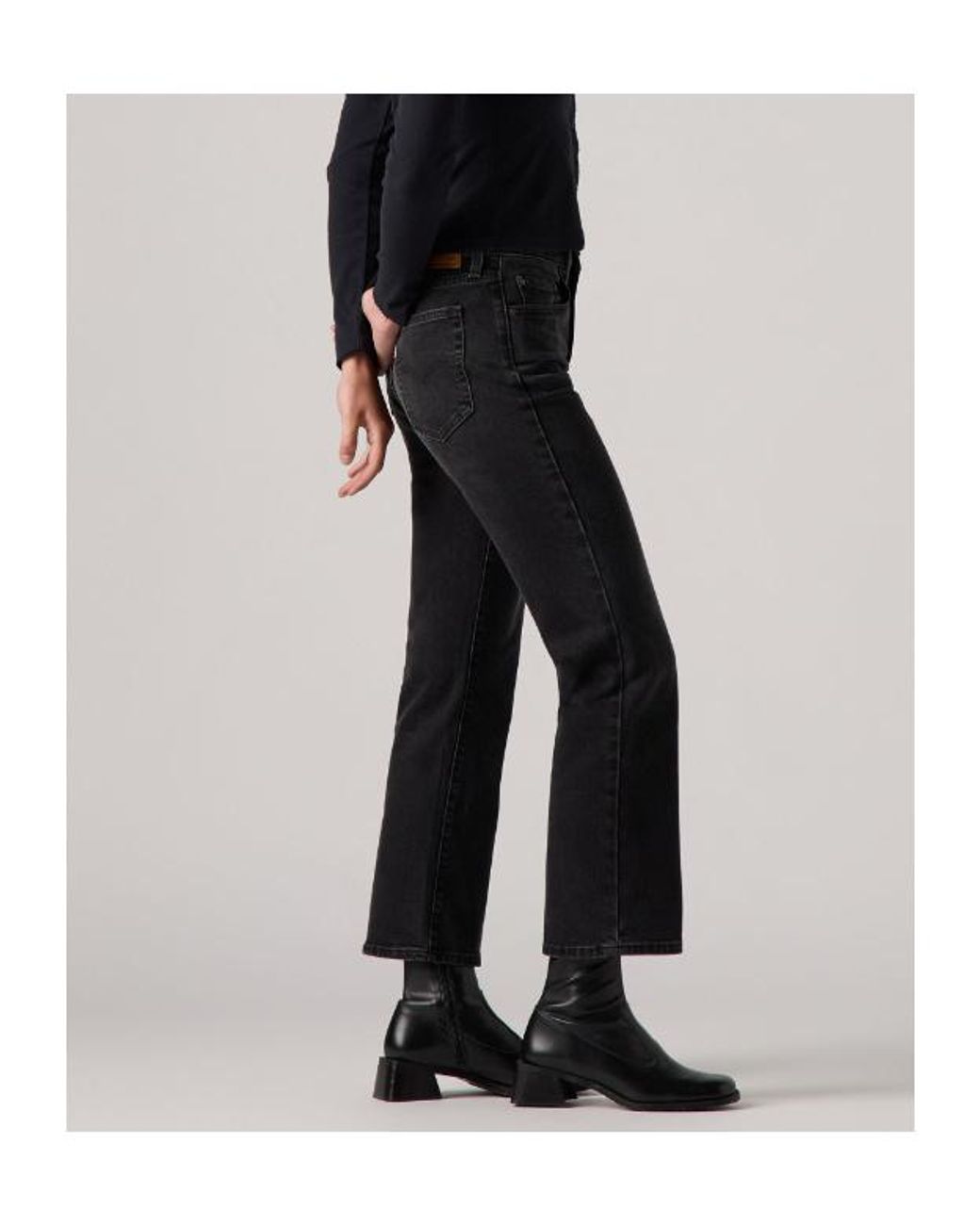 Levi's Blue 725 Kick Boot Bootcut Jeans