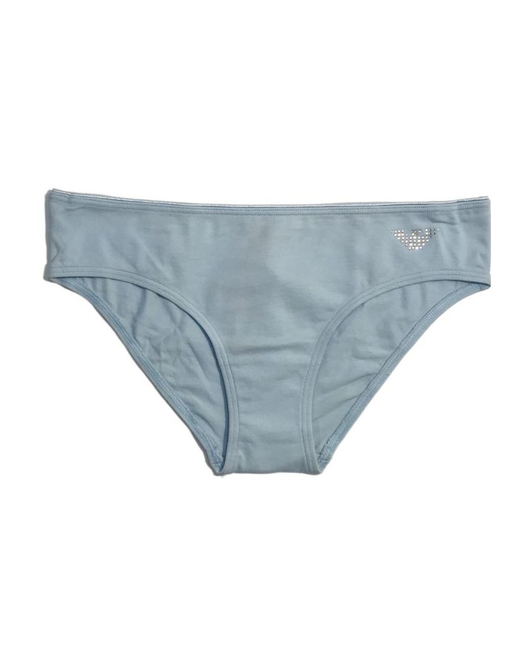 Emporio Armani Blue Logo Briefs Pants