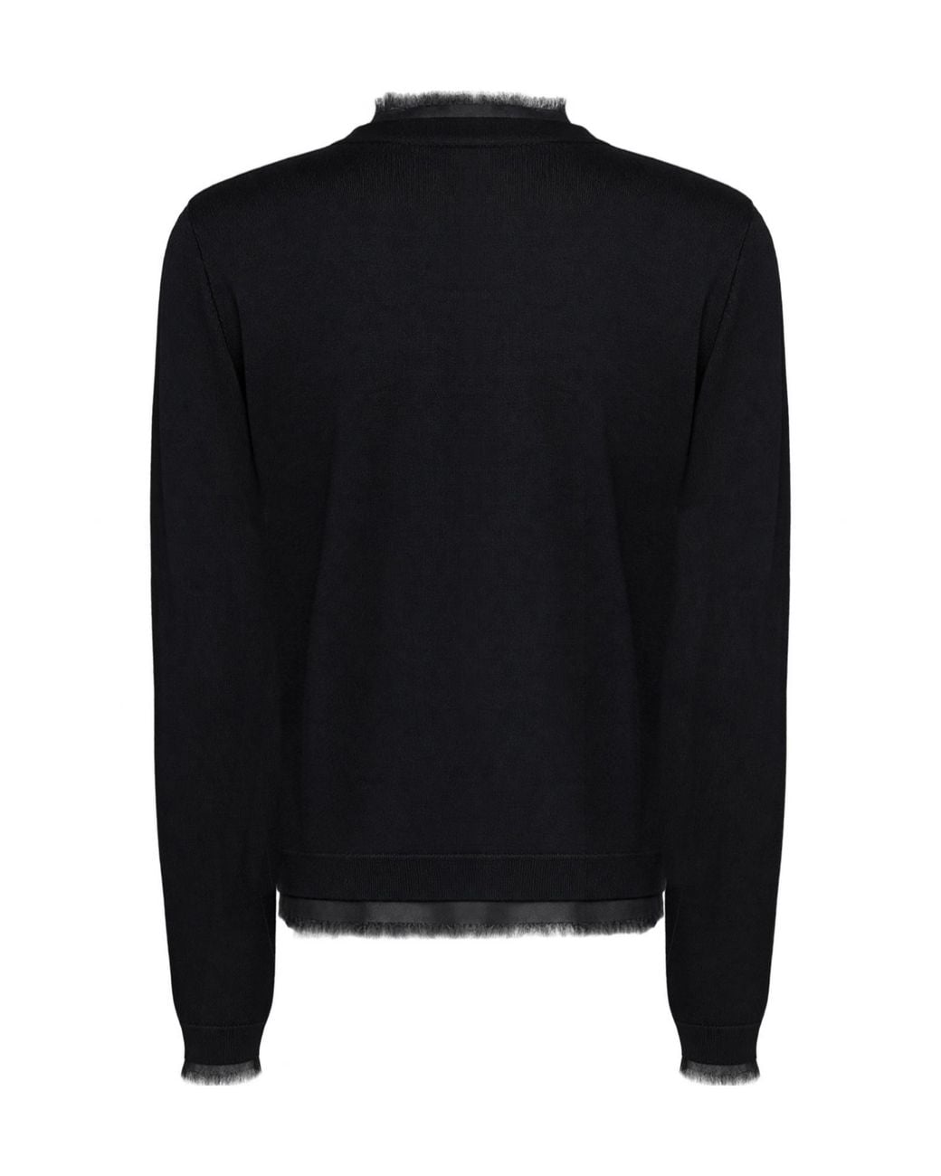 Kaos Black Long-Sleeved Cardigan