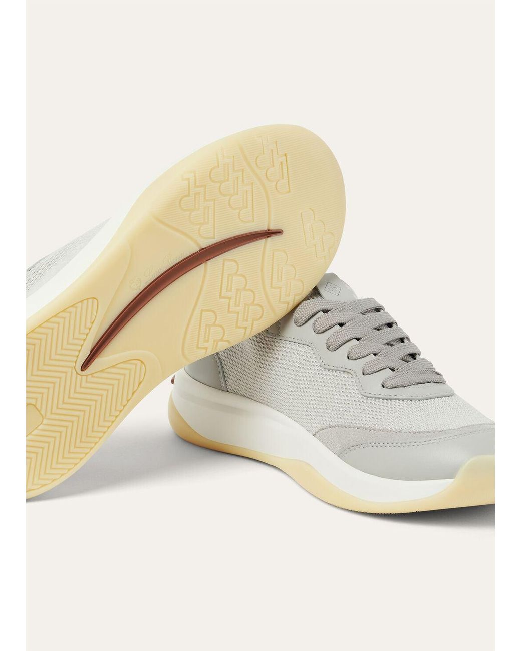 Loro Piana White 410 Lp Walk Wish Sneakers for men