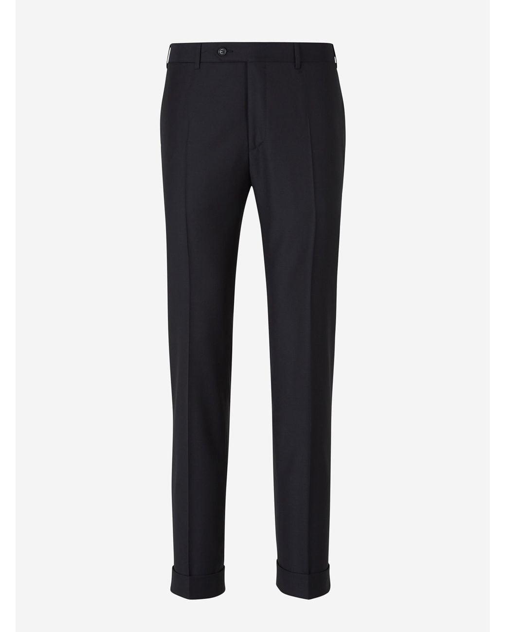 Canali Black Two Piece Tailored Suit for men