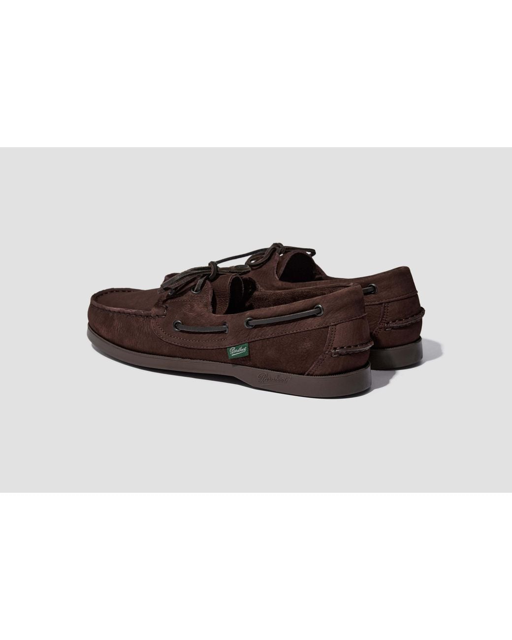 Paraboot Brown Lace-Up Loafers for men