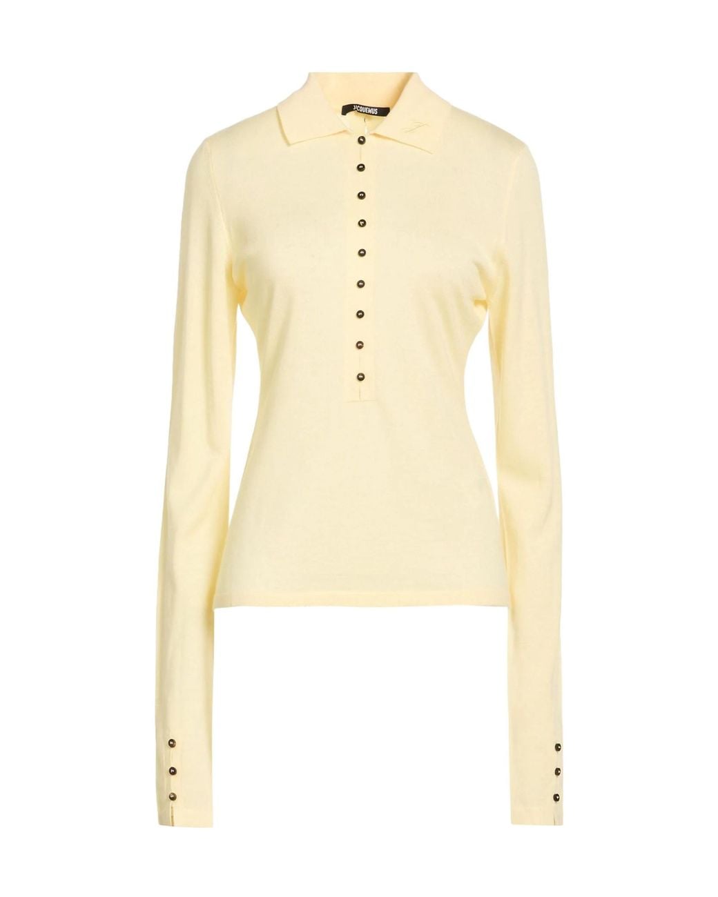 Jacquemus Metallic Polo Shirts