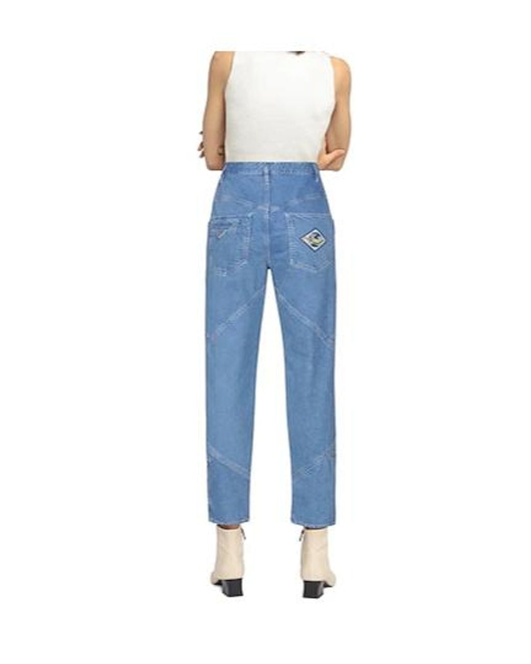 Isabel Marant Blue Slim-Fit Jeans
