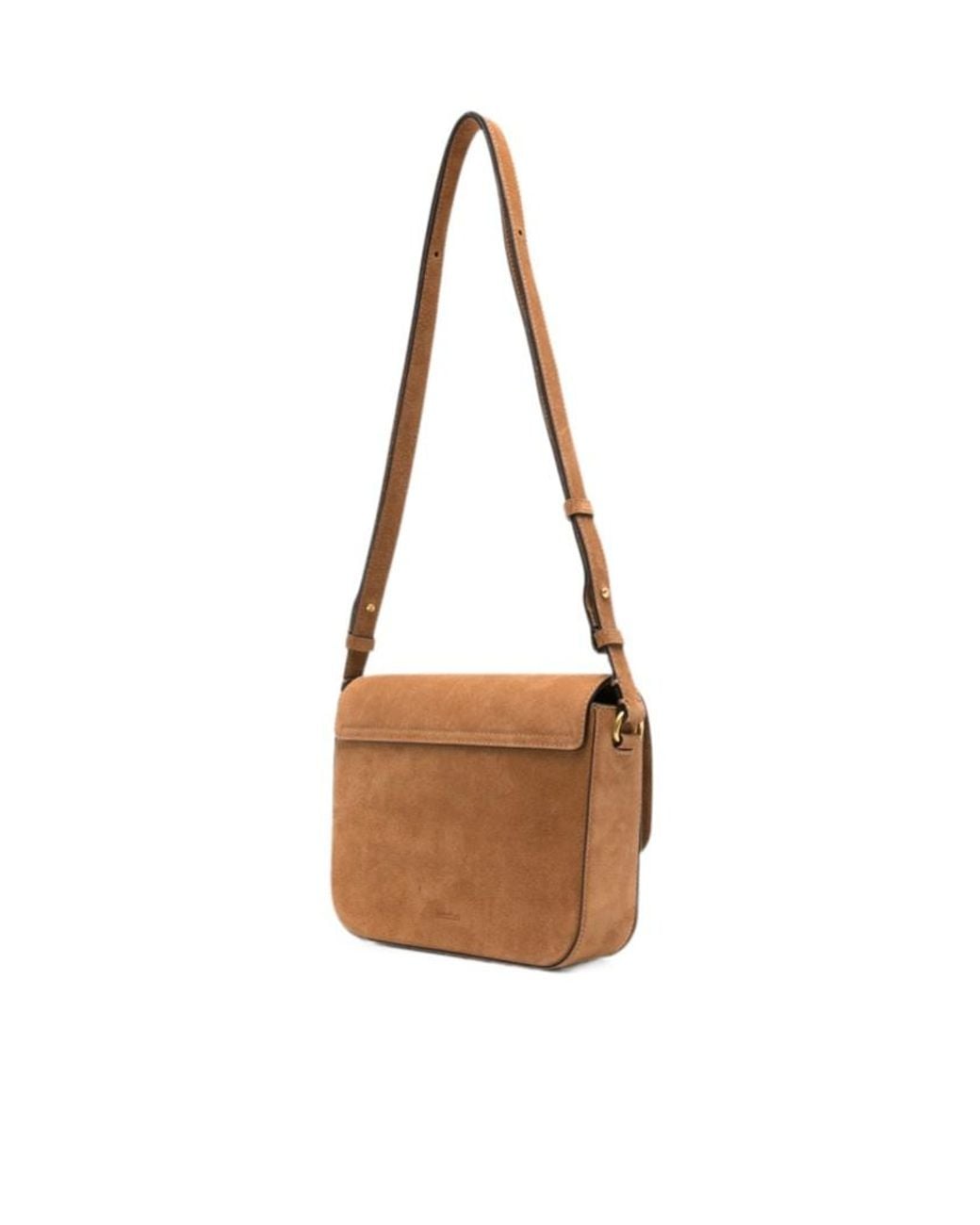 Sessun White Sac À Bandoulière À Finitions En Métal Dore
