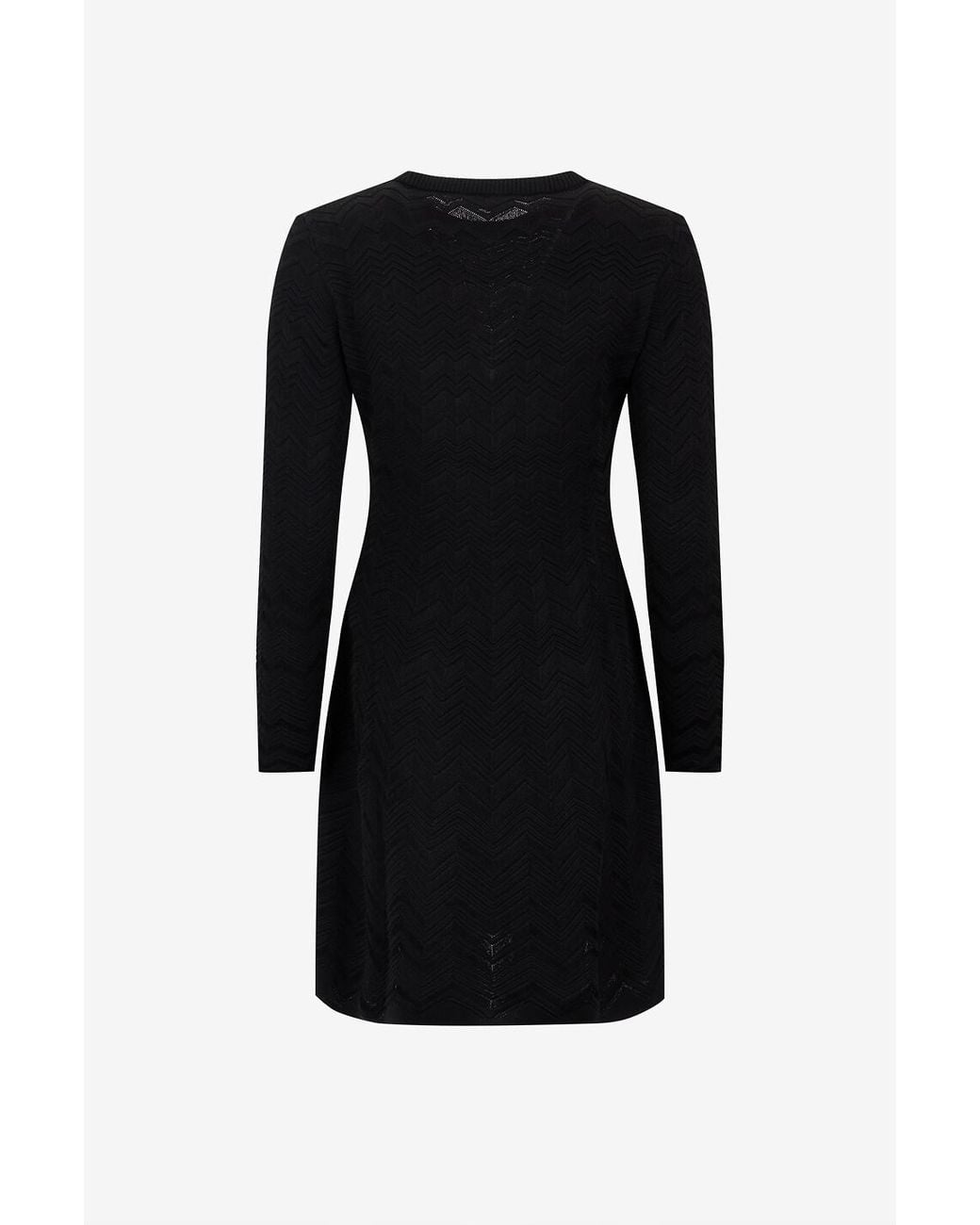 Missoni Black Long-Sleeved Dress