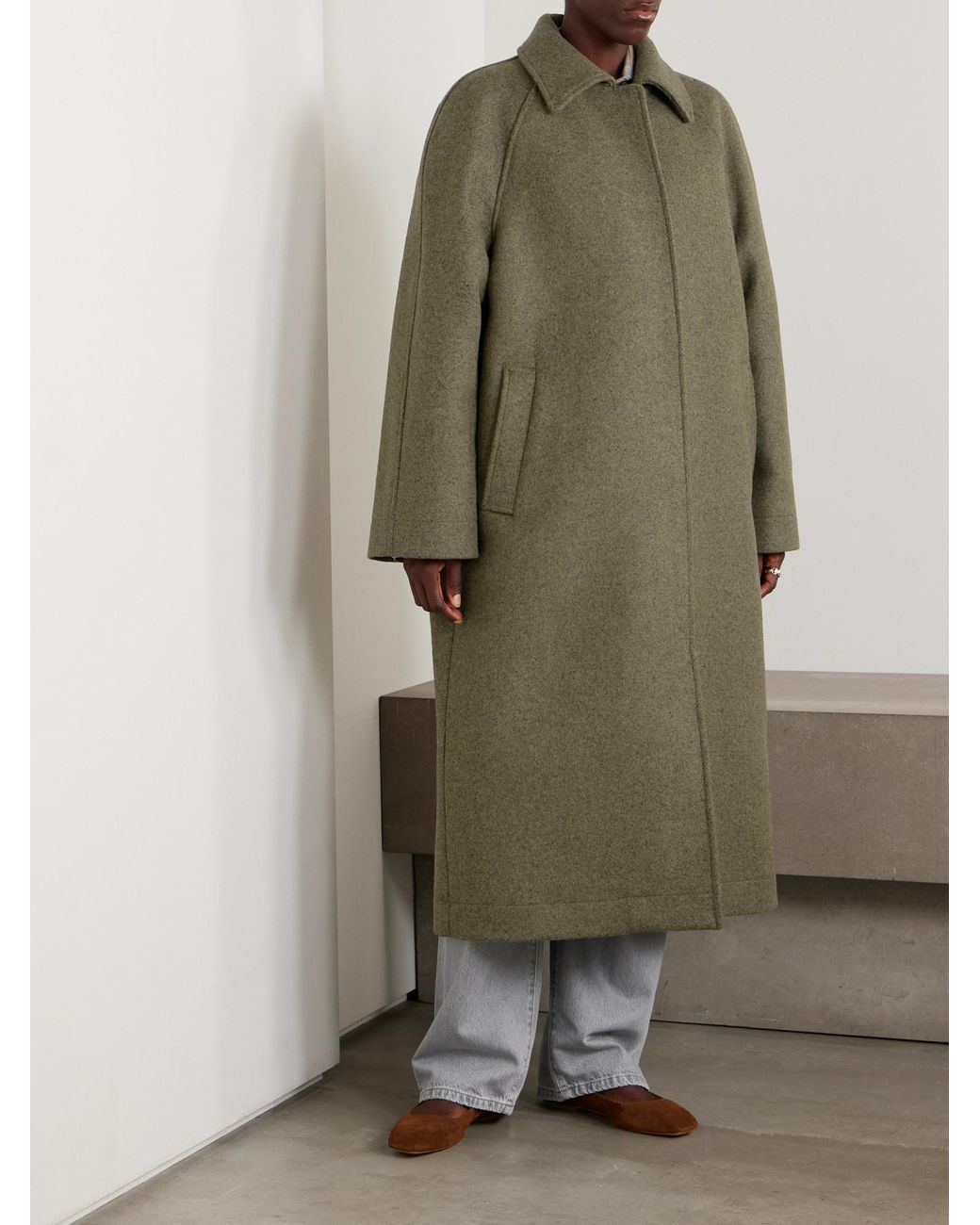 Rohe Natural Long-Sleeved Coat
