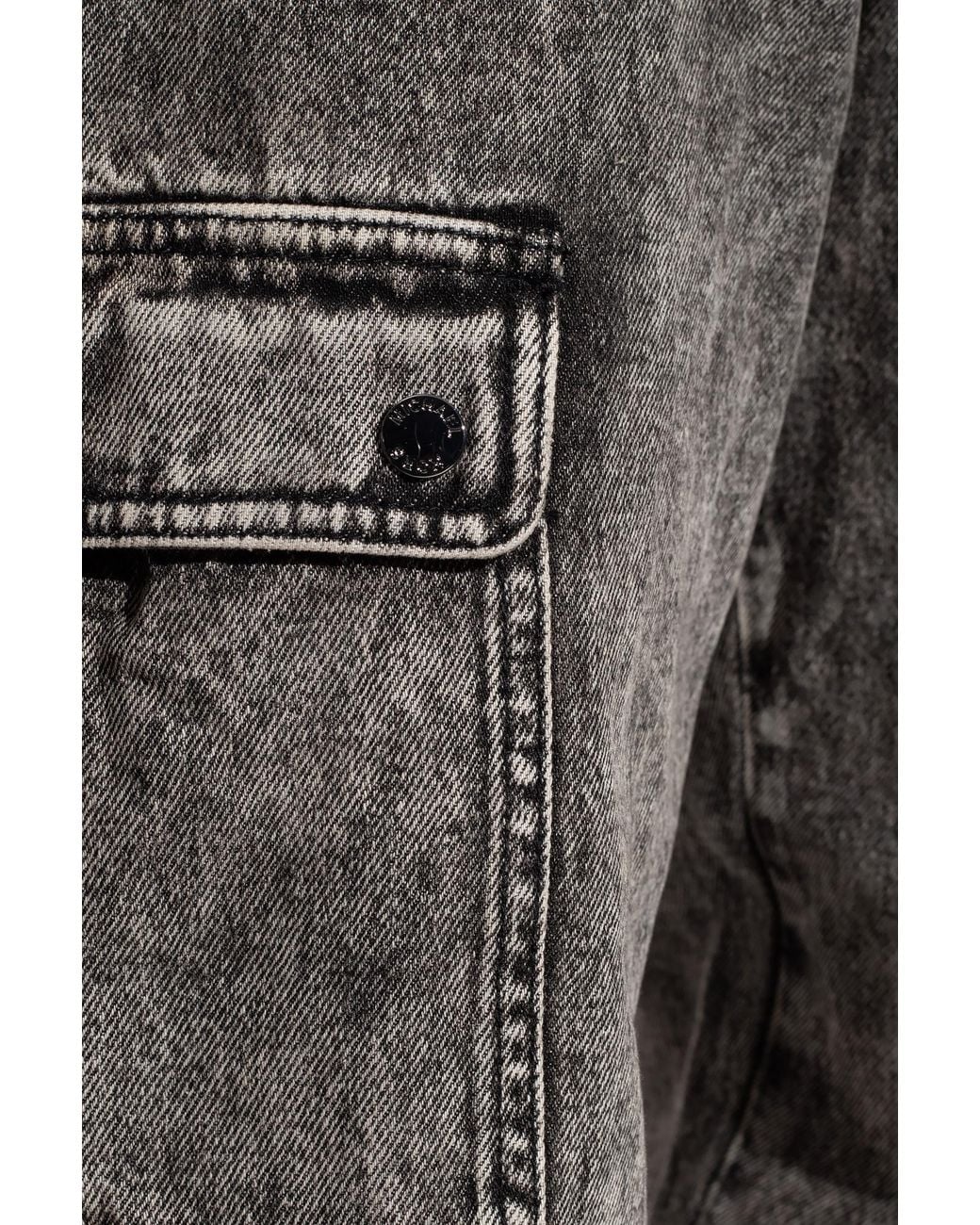 MICHAEL Michael Kors Gray Belted Straight Leg Jeans