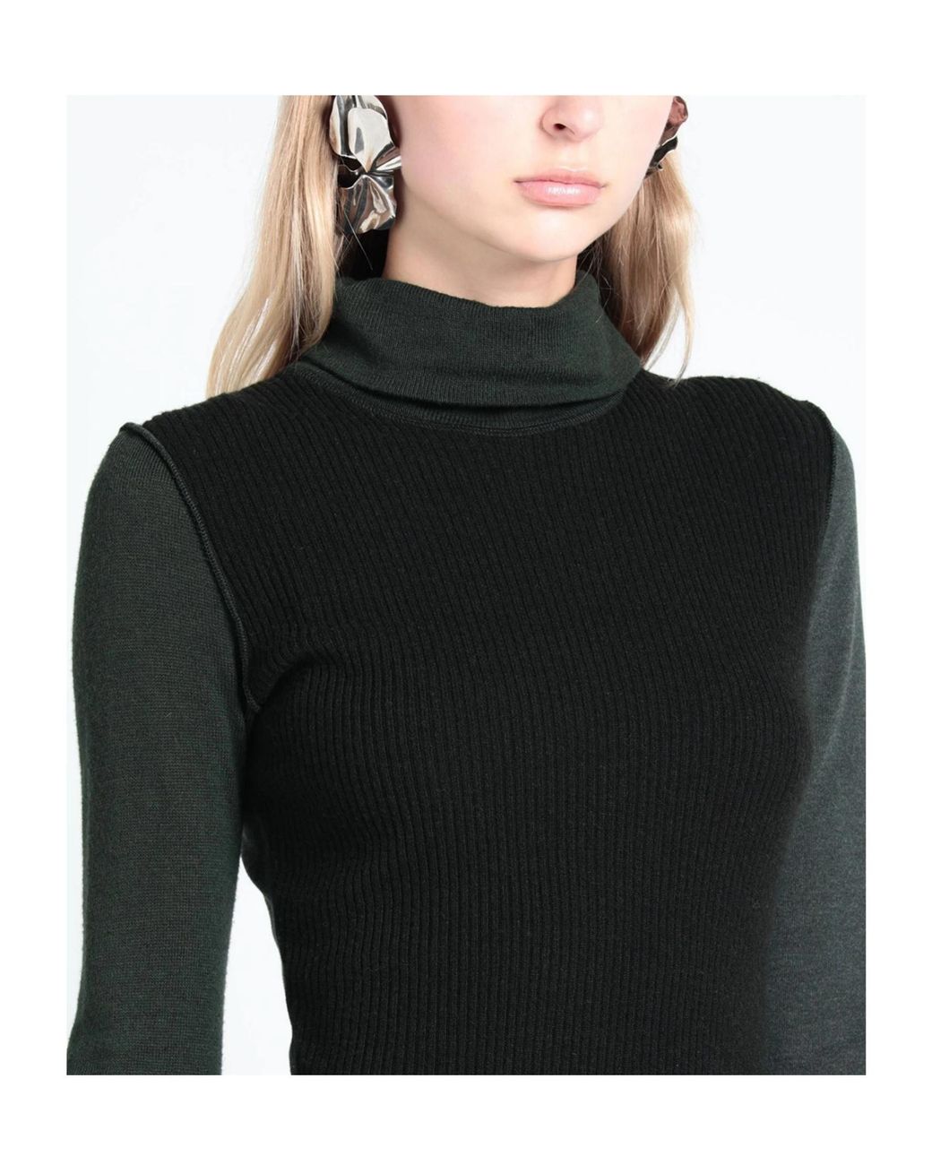 MM6 by Maison Margiela Black Slimfit Dress