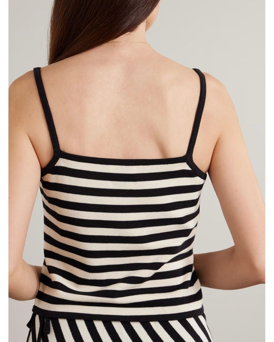Posse Black Darcy Striped Vest