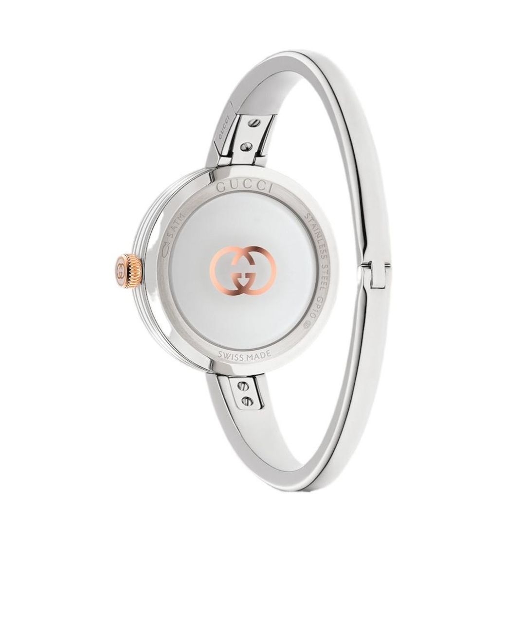Gucci Metallic Model 2000 Watch, 30Mm