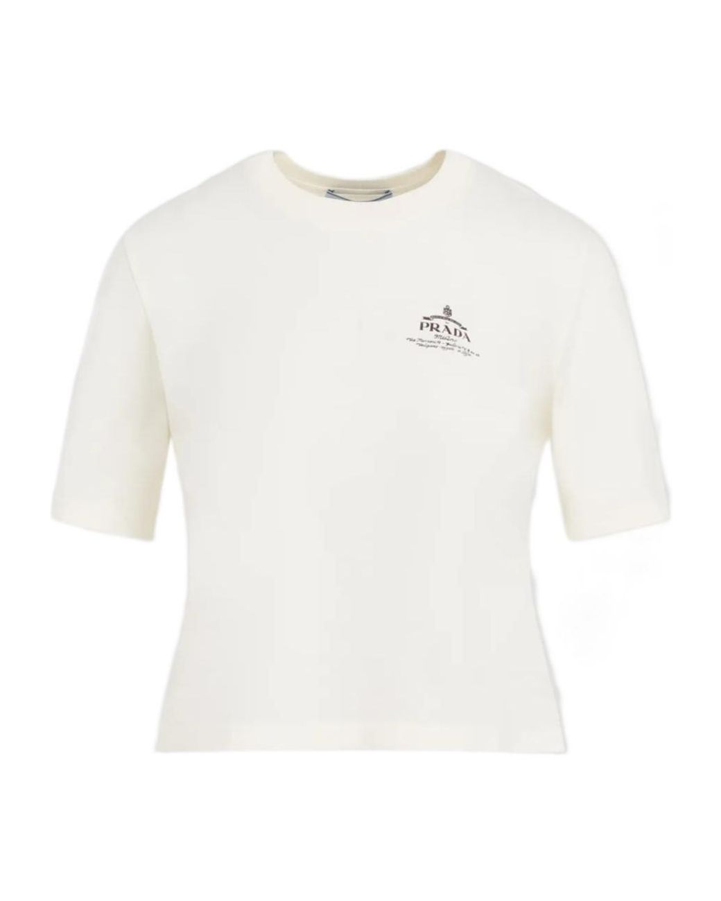 Prada White Giracollo