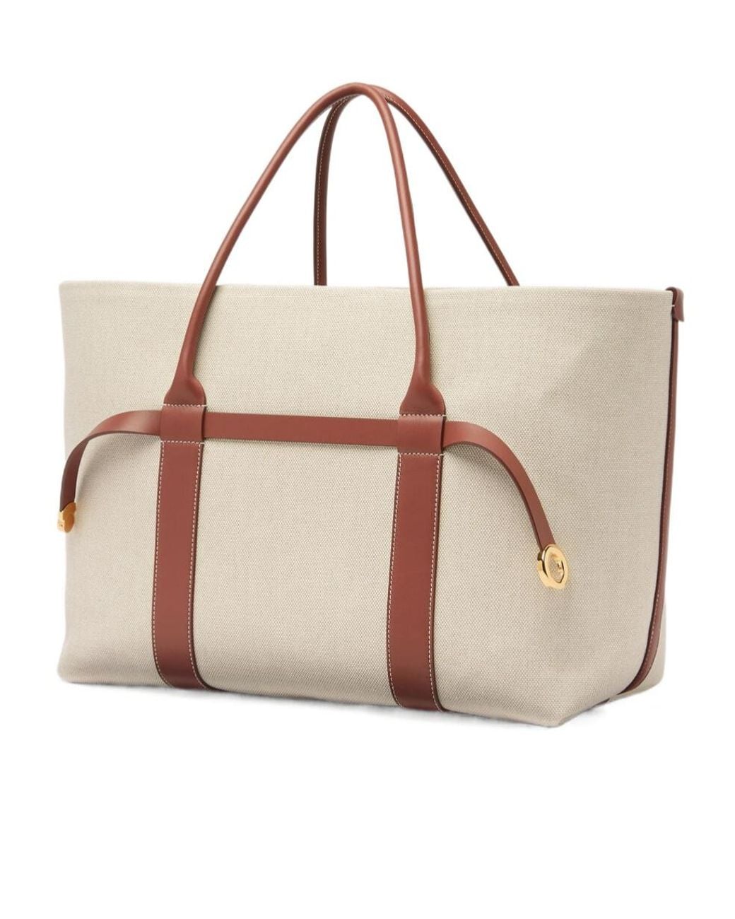 Loro Piana Natural Ghiera Large Shopper Bag