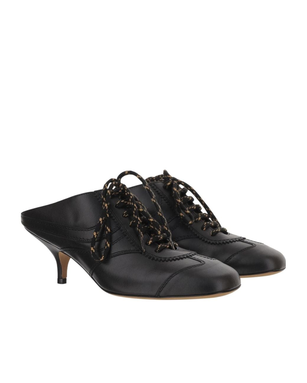 Dries Van Noten Black Slingback High-Heeled Sandals