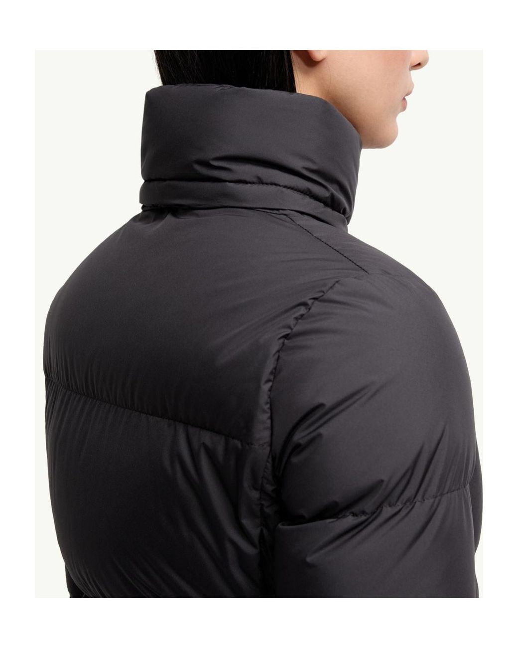 Moncler Black Fourmines Zip-Up Hooded Jacket