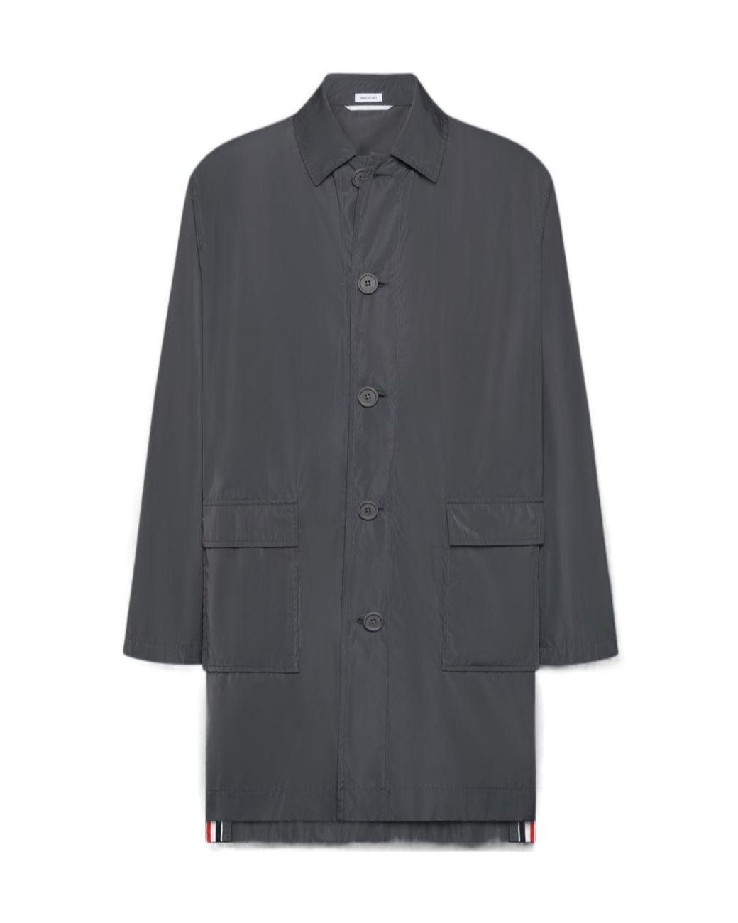 Thom Browne Gray Memory Tech Smock for men