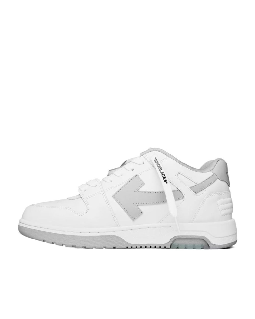 Off-White c/o Virgil Abloh White Round Toe Low-Top Casual Shoes for men