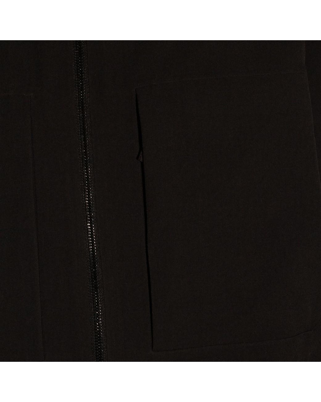 Veilance Black Mionn Zip Overshirt for men