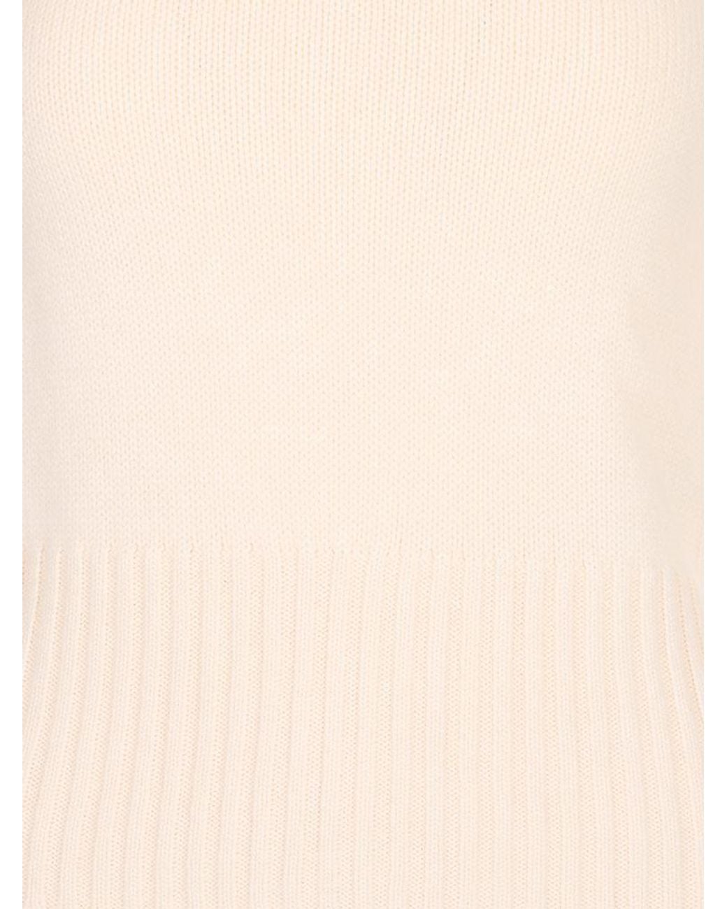 Fedeli White Long-Sleeved Turtleneck Jumper