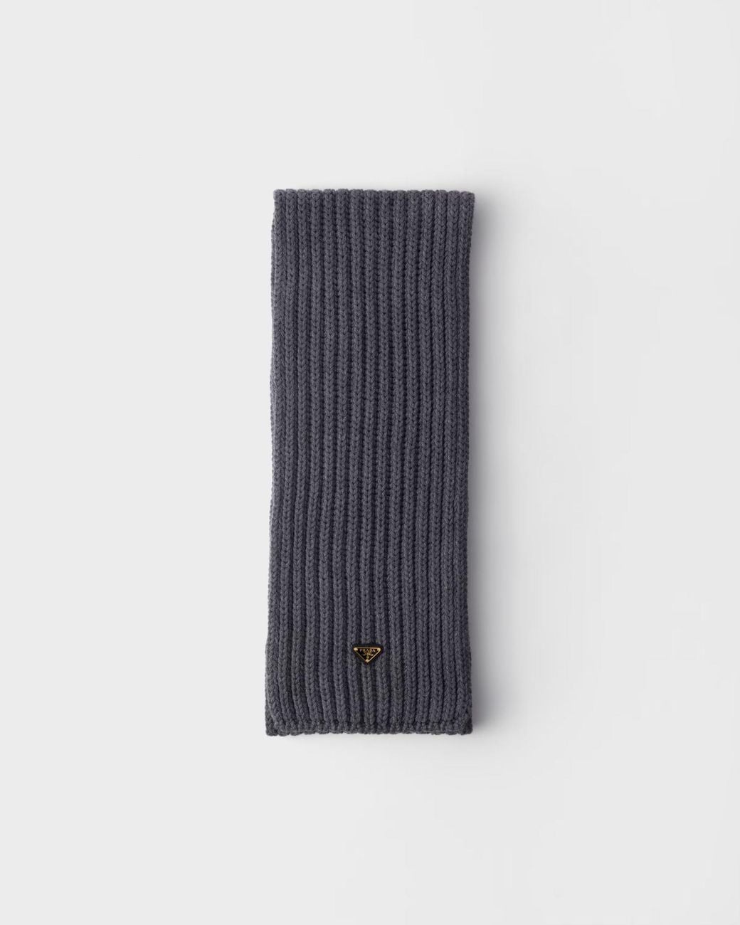 Prada Black Wool Scarf