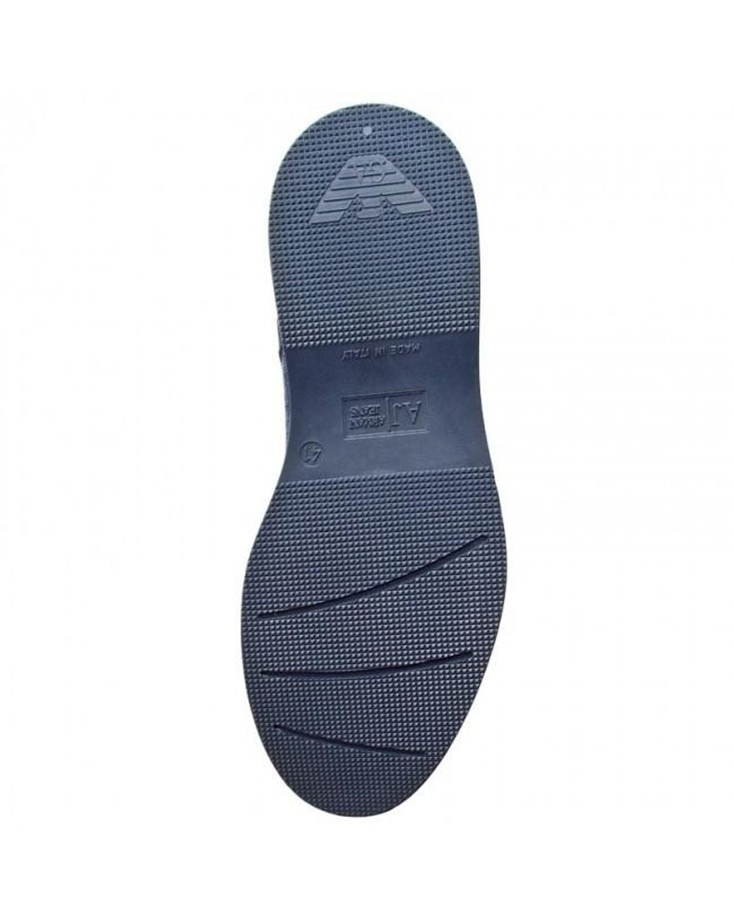 Armani Jeans Blue Stitching Details Business Casual Shoes for men
