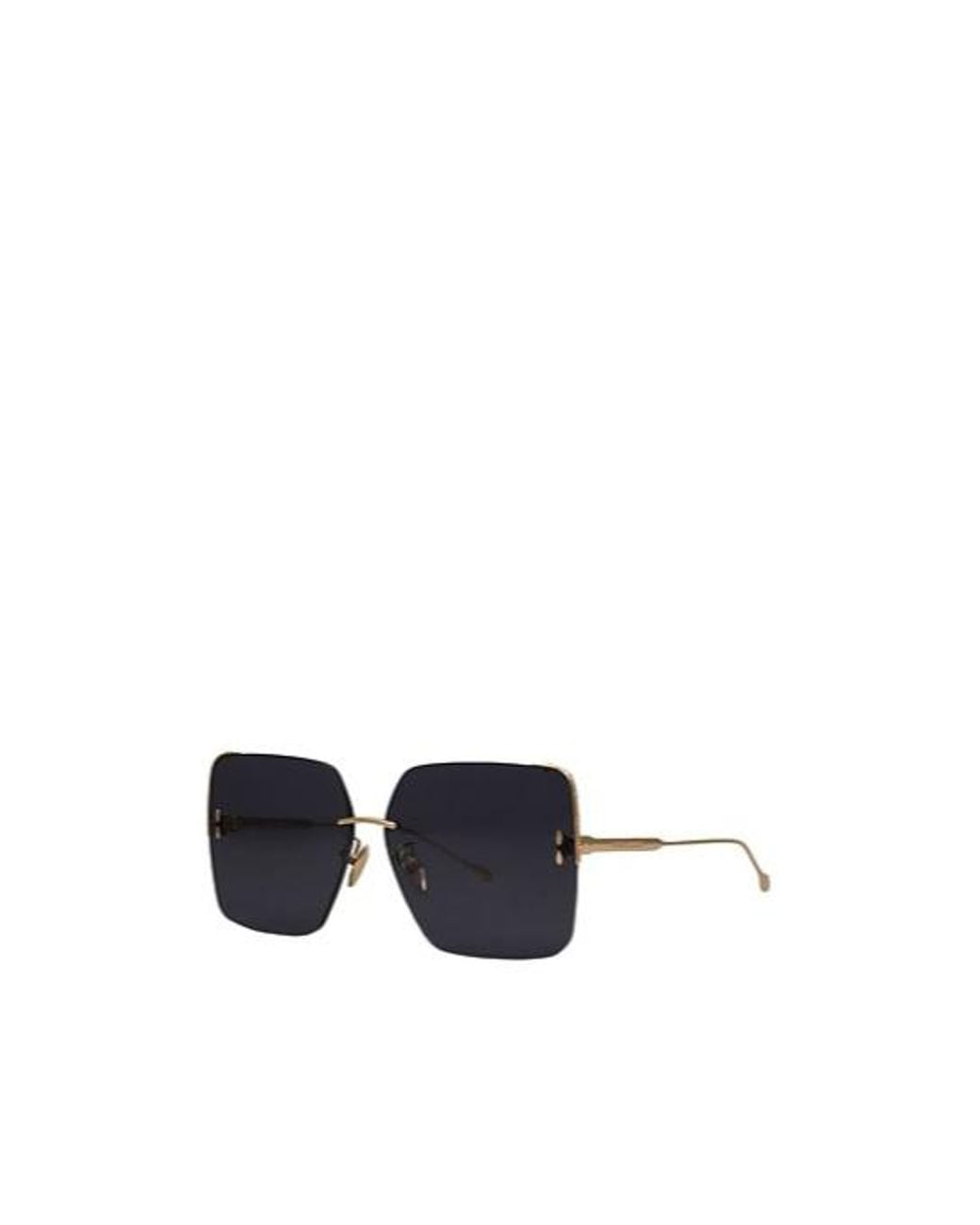 Isabel Marant Blue Metal Square Frame