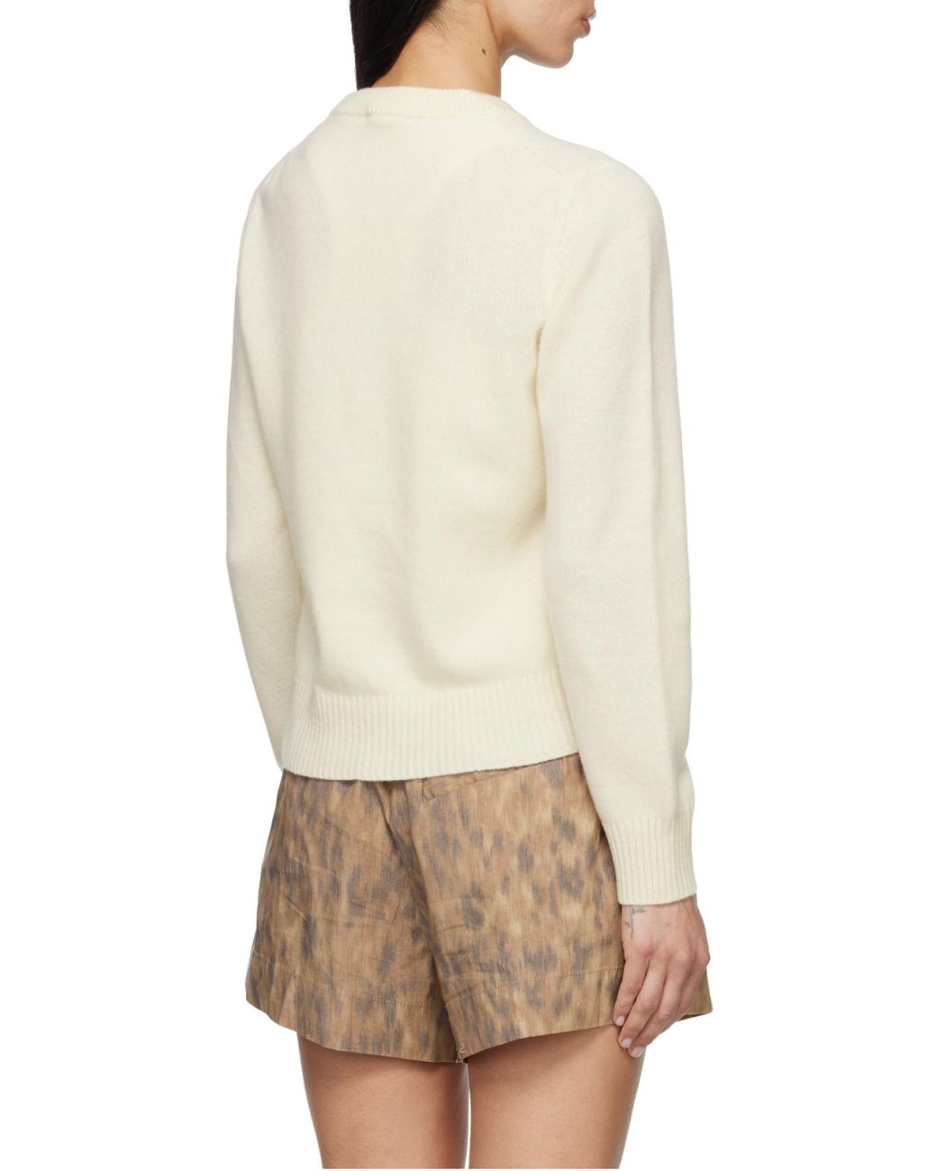 Ganni Pink Graphic Jumper