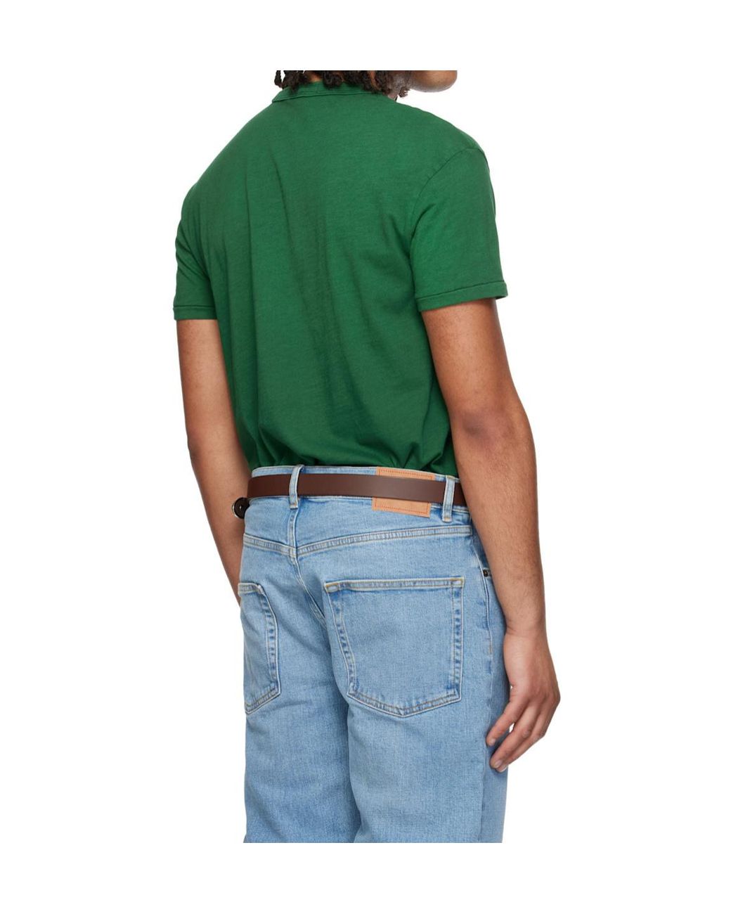 Polo Ralph Lauren Green Printed Crew Neck T-Shirt for men