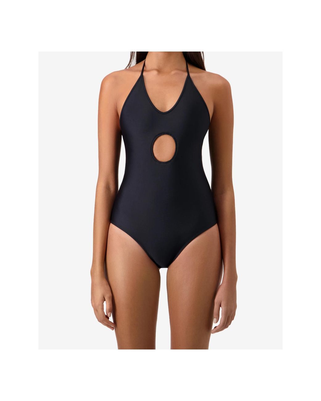 Coperni Black Window Swimsuit