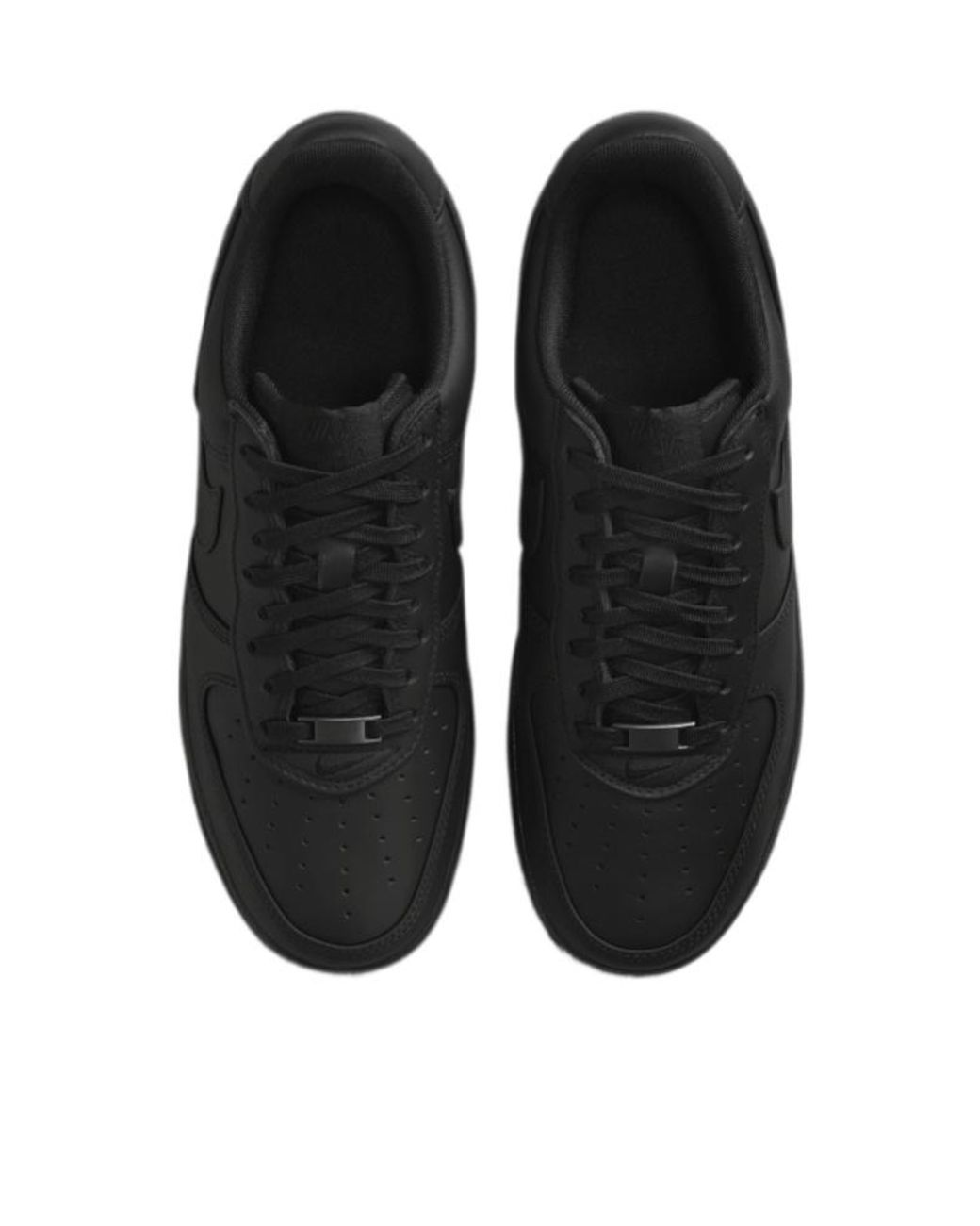 Nike Black Air Force 1 Low Retro Premium Sneakers for men